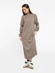 Сукня жіноча Arber Dress t-neck D1 WTR-210 L бежевий (W22.10.16.531) - изображение 6