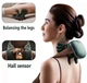 Электрический массажер для шеи и плеч UKC Shoulders & Neck "JBY-827" с подогревом, зеленый - изображение 4