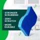Набор губок для мытья посуды Scotch-Brite Zero Scratch синие 3 шт - изображение 2
