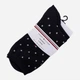 Набор женских носков высоких хлопковых Tommy Hilfiger SoDot 100001493-001 35-38 2 пары Black (8718824978468) - изображение 7
