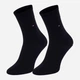Набор женских носков высоких хлопковых Tommy Hilfiger SoDot 100001493-001 35-38 2 пары Black (8718824978468) - изображение 4