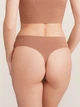 Трусики танга женские Giulia String Briefs Grain S/M Коричневые (4823116930056) - изображение 5