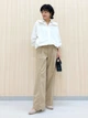 Ветровка с капюшоном женская Uniqlo 65917326 L Белая (1159851526) - изображение 3