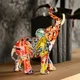 Статуэтка декоративная "слон" DH-ST-22 S COLOR - изображение 5