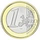 Монета Италия 1 евро 2002 Биметалл AU-UNC - изображение 2