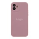 Чохол Silicone Case Full Size with Frame для iPhone 12 68.Blackcurrant - изображение 1