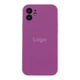 Чохол Silicone Case Full Size with Frame для iPhone 12 43.Grape - изображение 1