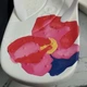 Фліпи Crocs Painted Floral, W10, Chalk, 40-41 - зображення 9