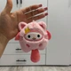 Брелок My Melody (Май Мелоди) Розовый плюшевый аксессуар в костюме котика | Подвеска на Рюкзак (Портфель) Мелоди - изображение 1