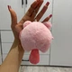 Брелок My Melody (Май Мелоди) Розовый плюшевый аксессуар в костюме котика | Подвеска на Рюкзак (Портфель) Мелоди - изображение 2