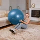 Фитбол Hop-Sport 85см морской темный + насос - изображение 3