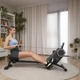 Гребний тренажер магнітний Hop-Sport HS-055R Creek до 110 кг (Bluetooth App) - зображення 12