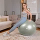 Фитбол Hop-Sport 85см шалфейный + насос - изображение 4