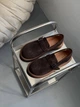 Жіночі коричневі базові замшеві лофери туфлі 40 (2179) - зображення 2