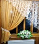 Фіранка кухонна коротка готова Анжеліка пісочна вензель ліва 400*170 см - зображення 5