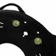 Подушка для шеи ARDESTO Travel Black Cat 30х30см полиуретановая пена Черный (ART3033NEP) - изображение 3