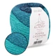 Laines du Nord Poema Cashmere, Глибока лагуна №105, пряжа з альпаки та вовни, 100 г / 500 м, для в'язання шарфів, снудів, светрів, кардиганів - зображення 1