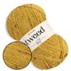 YarnArt Tweed, Гірчиця №233 - 100 г / 280 м, твідова напіввовняна пряжа, для в'язання спицями та гачком - зображення 1