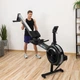 Гребний тренажер повітряний Gymtek XR4000 до 200 кг + Пояс для пульсу (Bluetooth, Kinomap) - зображення 10