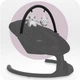 Заколисуючий центр гойдалка MoMi Kenani Onyx Black для новонароджених дітей електронна гойдалка шезлонг для немовлят гойдалка дитяча для малюків від народження дитячий шезлонг з перших днів життя - зображення 3