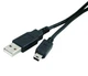 Кабель USB 2.0 AM — miniUSB (5P), 1.8 м, чорний, Atcom, феритовий фільтр (3794) - зображення 2