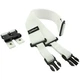 Ремень для гитары DIMARZIO 2 INCH NYLON CLIPLOCK WHITE - изображение 2