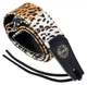 Ремень для гитары DIMARZIO Cheetah Guitar Strap with Leather Ends - изображение 2