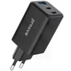 Мережевий зарядний пристрій Proove Pocket GaN 65W (2Type-C + USB) (black) - зображення 5