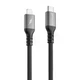 Кабель Proove ReGen Silicone Type-C to Lightning 27W (1m) (black) - зображення 1