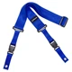 Ремень для гитары DIMARZIO 2 INCH NYLON CLIPLOCK BLUE - изображение 1