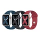Ремінець для Apple Watch Band Silicone One-Piece Size-S 38/40/41 mm 57.Denim Blue - изображение 2