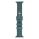 Ремінець Watch Band Silicone Shine для Apple Watch 49 / Watch 45/ Watch 44 / Watch 42 mm Dark Green - изображение 1