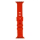 Ремінець Watch Band Silicone Shine для Apple Watch 49 / Watch 45/ Watch 44 / Watch 42 mm Orange Red - изображение 1