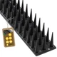 Шипи для відлякування птахів Kadax Arcas 48 шт Чорні (K588) - зображення 2