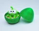 Сюрприз яйцо + Фигурка Ам Ням 5х6см малыш в яйце монстрик Om Nom Cut the Rope амням нямням зеленый - изображение 3