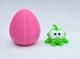 Сюрприз яйцо + Фигурка Ам Ням 5х6см малыш в яйце монстрик Om Nom Cut the Rope амням нямням розовый - изображение 5