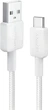 Kabel Anker 322 USB-A to USB-C 1.8 m Nylon White (A81H6G21) - obraz 1