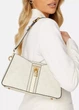 Сумка жіноча GUESS Ginevra Logo Elite, біла - зображення 4