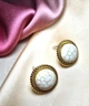 Жіночі сережки "Намистини мармурові" 2.5см jewelry Мармурові - зображення 10