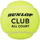 Набор мячей для тенниса Dunlop CLUB ALL COURT 3B желтый (3 штуки) 601629 - изображение 2