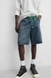 Шорти Zara Straight Fit синій 8062/480/400 31 - изображение 4