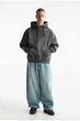 Худі Pull & Bear сірий 7590/513/612 S - зображення 2
