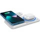 Беспроводное зарядное устройство WiWU Wi-W020 Foldable Magnetic Station Wireless Charger 3in1 15W White (6976195093537) [99973] - изображение 6