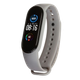 Ремінець ArmorStandart для Xiaomi Mi Band 7/6/5 New Style (Platinum Grey) [70813] - зображення 1