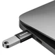 Переходник Baseus Ingenuity Series Mini OTG Adaptor USB-C to USB-A Black (ZJJQ000001) [78667] - изображение 4