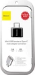 Переходник Baseus USB to USB-C Female Black (CATOTG-01) [80567] - изображение 4