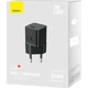 Мережевий зарядний пристрій Baseus GaN5 Fast Charger Mini 1C 20W Black (CCGN050101) [105942] - зображення 6