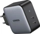 Сетевое зарядное устройство Ugreen CD254 2xUSB-C 100W GaN Tech Fast Charger Black (50327) [99281] - изображение 2