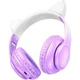 Наушники Hoco W42 Cat Ear Stereo Bluetooth Headphones Purple Grape [104195] - изображение 3