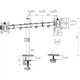 Кронштейн для монитора Brateck LDT66-C024 17"-32" [107946] - изображение 4